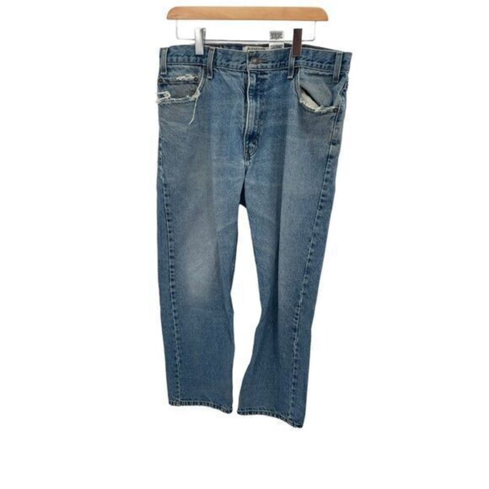 Signature Levi Strauss Gold Regular Men's 36x30 Denim Jeans Medium‎ Wash Pockets